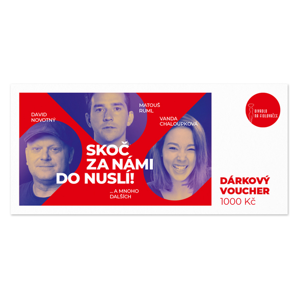 Dárkový voucher Skoč za námi do Nuslí!